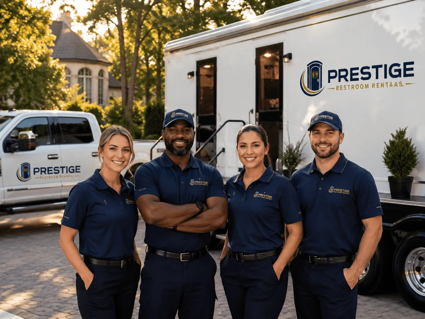 Trusted Luxury Portable Restrooms company in Alexander, IA